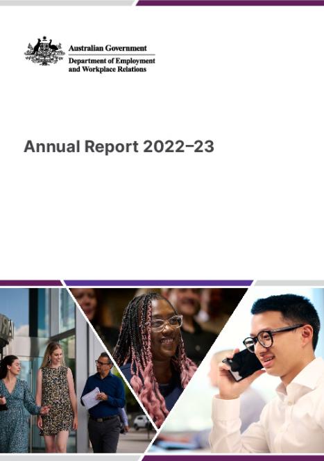 DEWR Annual Report 2022–23 - Department Of Employment And Workplace ...